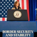 Kamala Harris vows US border clampdown in attempt to neutralise immigration issue